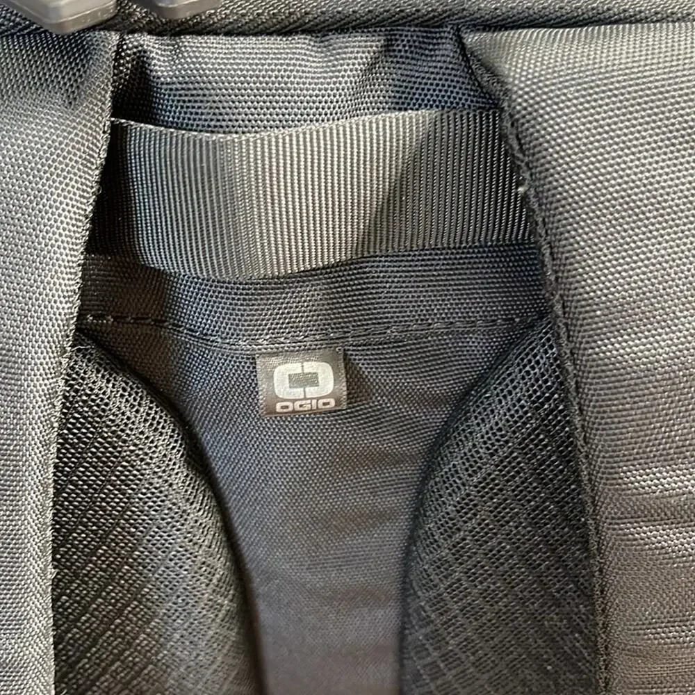 OGIO Black Multi Pocket Passed Straps Backpack